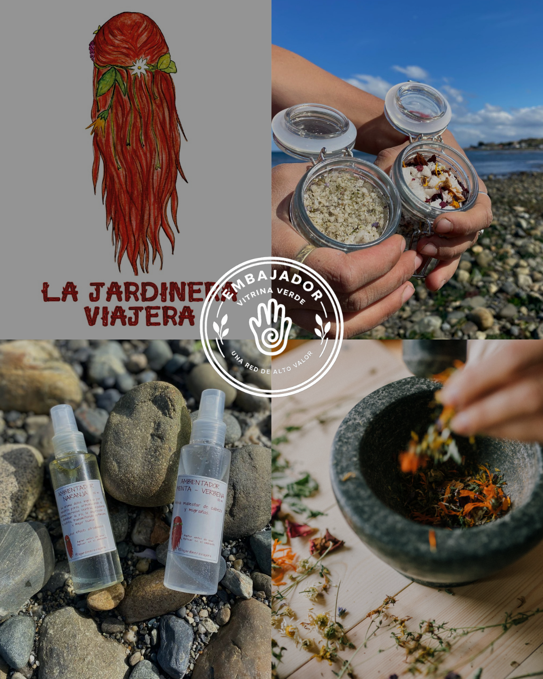 La jardinera viajera